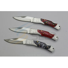 6" Acrylic Handle Pocket Knife (SE-125)